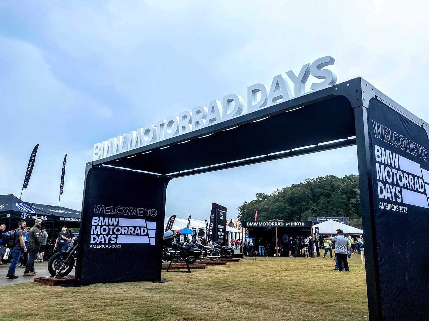 When you’re the official presenter of Barber Vintage Festival, you get the biggest spot in the Fun Zone