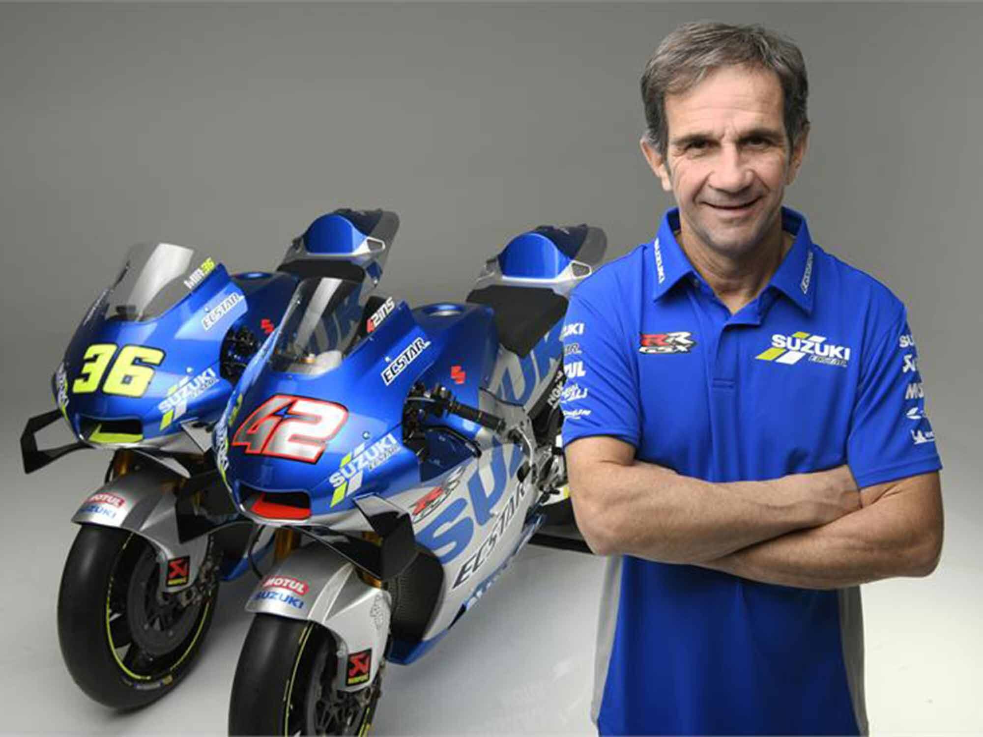 Davide Brivio has led Suzuki’s MotoGP effort since its return to racing.