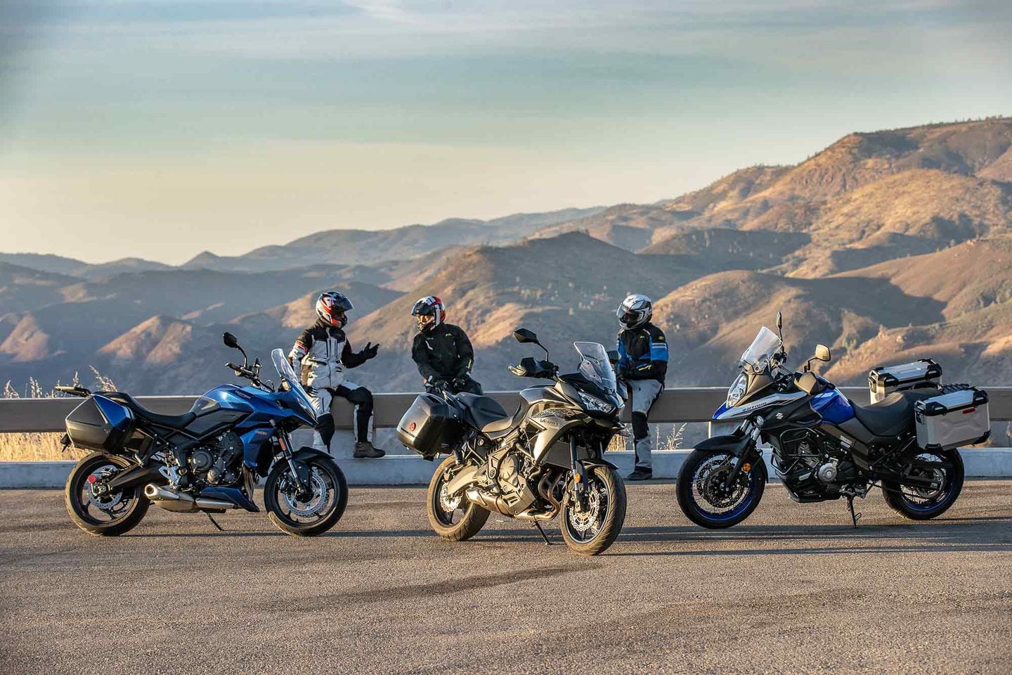 Shopping Middleweight Adventure Tourers A Comparison Cycle World