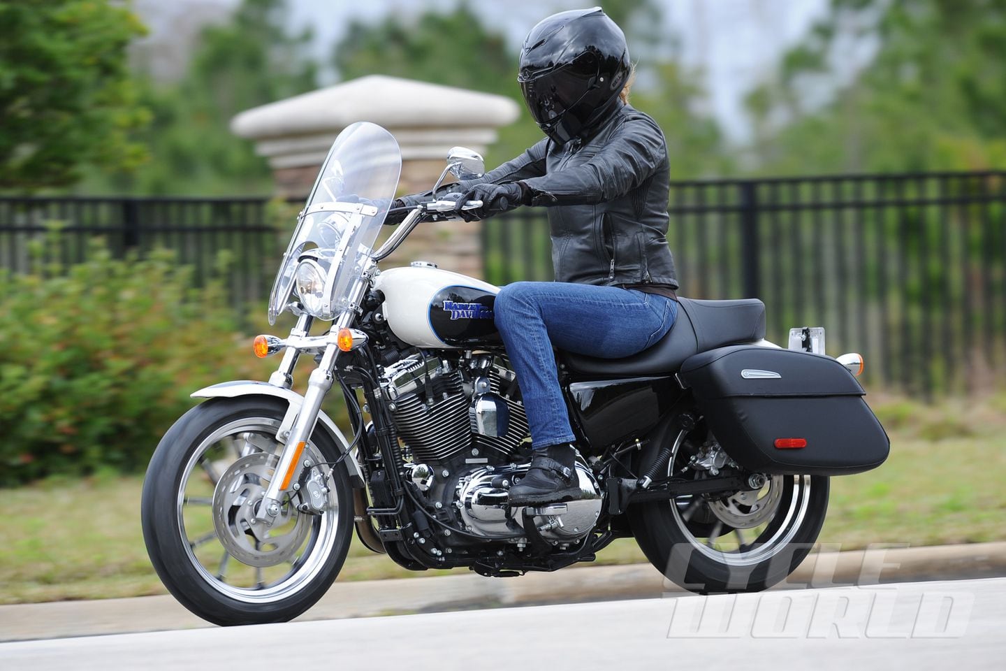 2014 Harley Davidson XL1200T SuperLow First Ride Review Photos