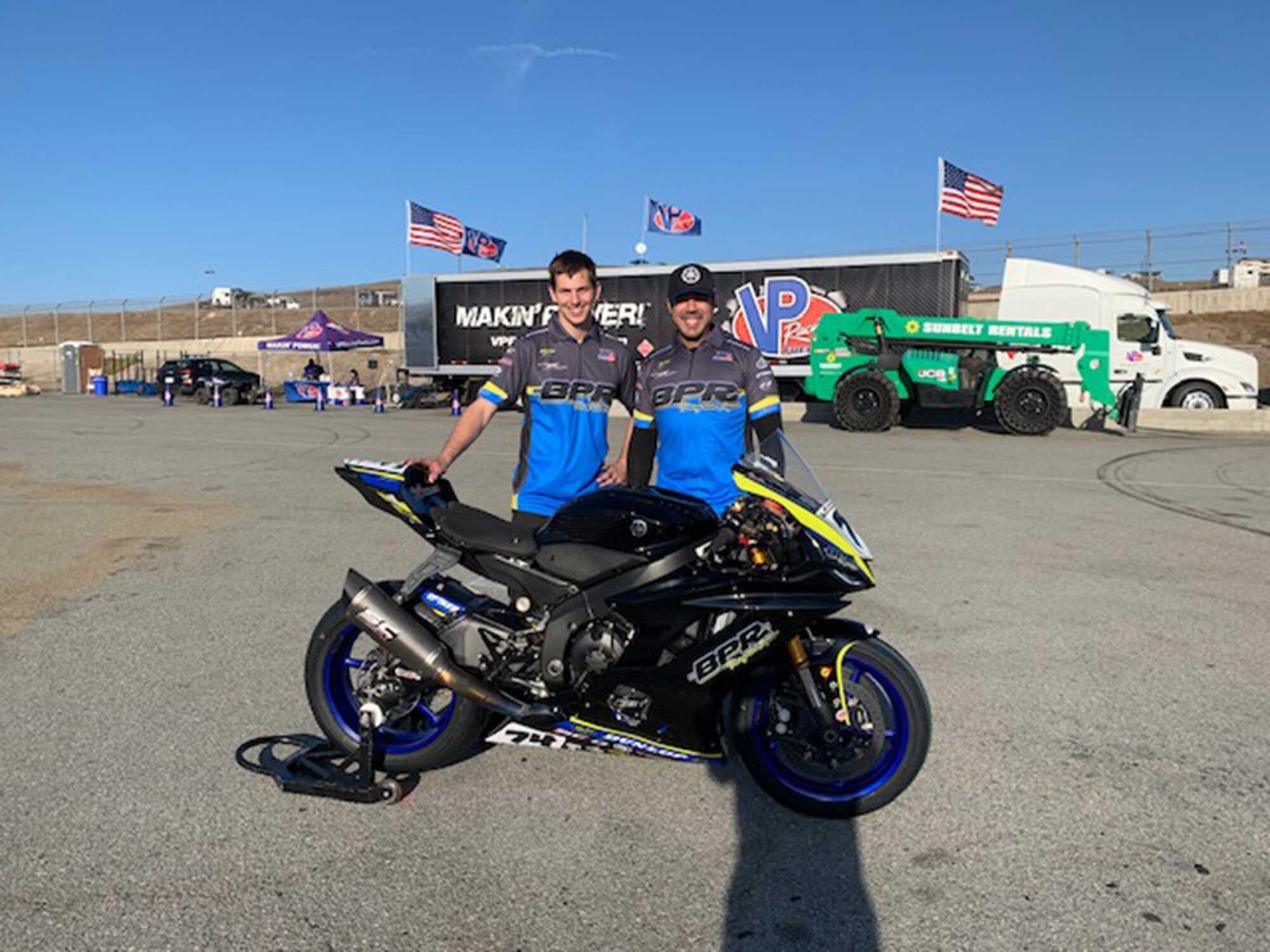 Ferrari and 2016 MotoAmerica Superstock 600 Champion Bryce Prince have an “all-in” mentality in MotoAmerica; Ferrari recommends this approach to all who have decided to ride motorcycles.