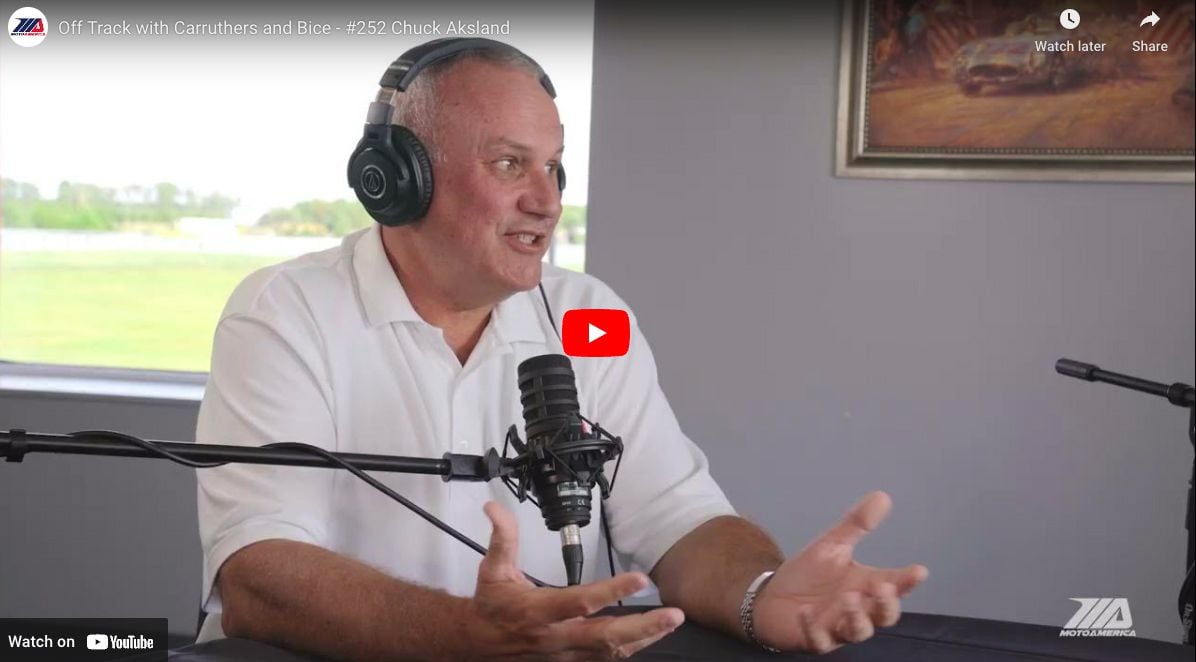 Off Track Podcast: MotoAmerica COO Chuck Aksland Discusses The 2024 Schedule