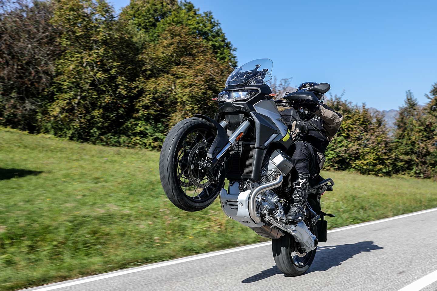 Throttle response and power output is crisp in Sport Mode.