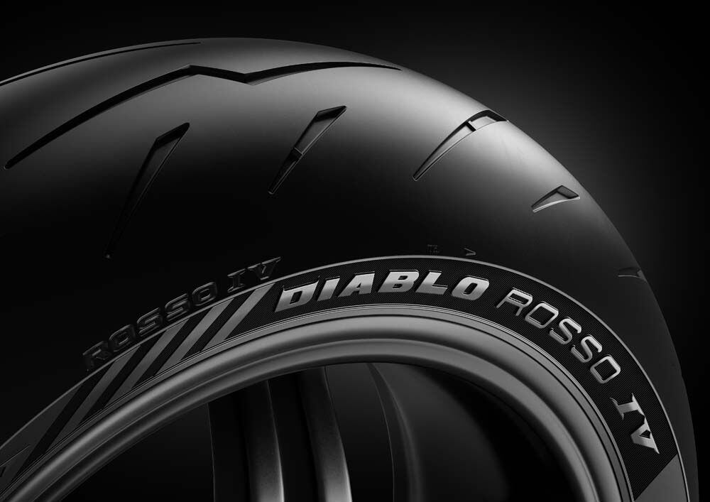 Pirelli’s Diablo Rosso IV employs different compounds and constructions based on tire size and application.