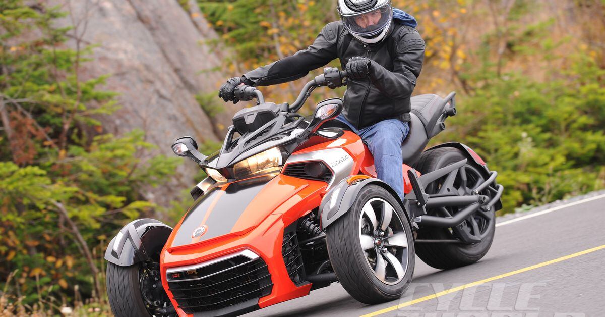 2015 Can-Am Spyder F3 Three-Wheeler First Ride Review ...