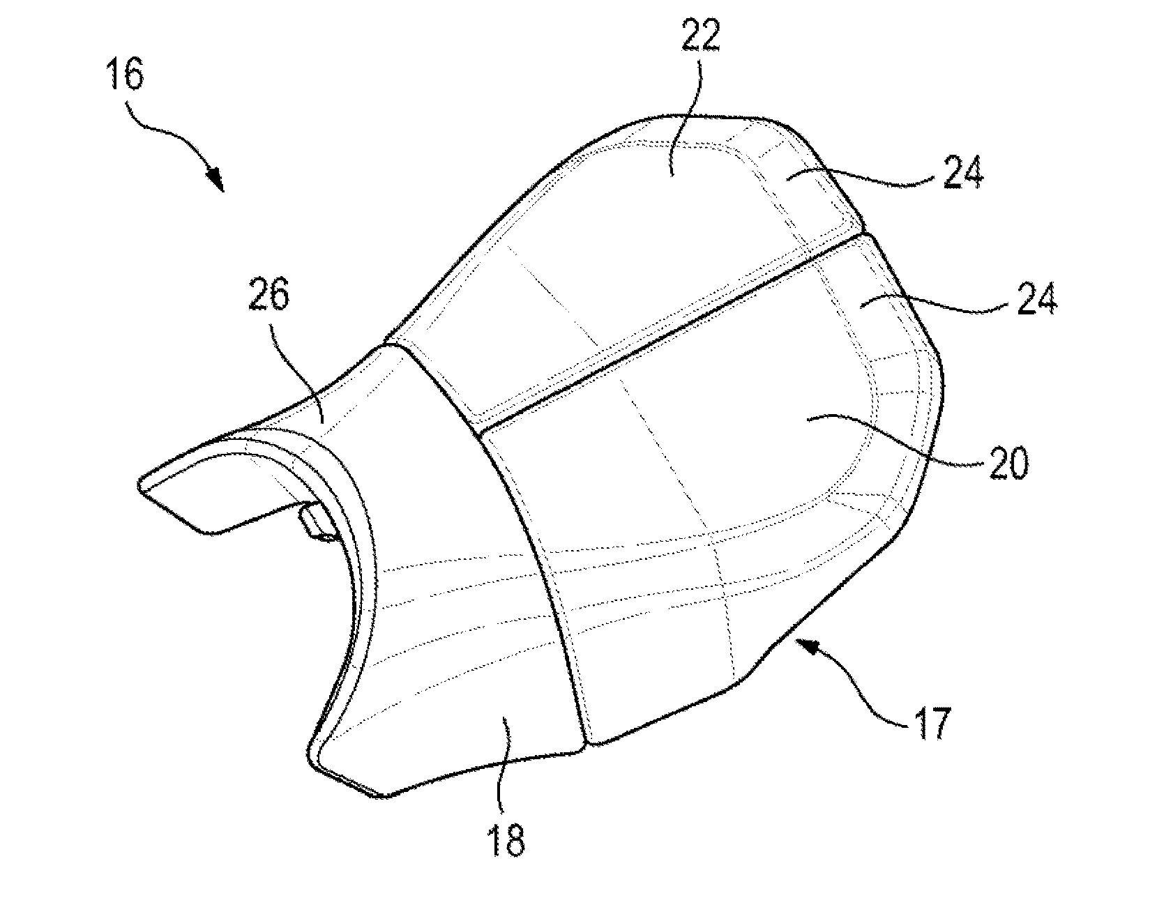 Patents filed by BMW show a width-adjustable motorcycle saddle made up of three separate sections.