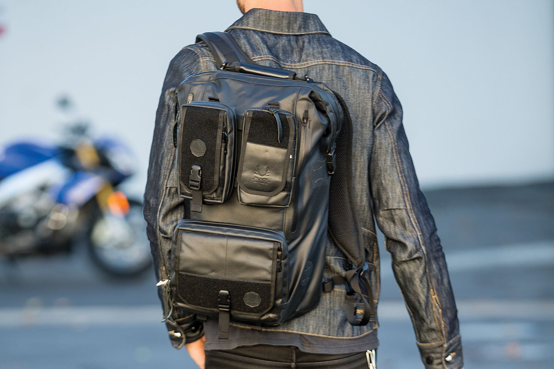 Motorcycle Backpack Laptop