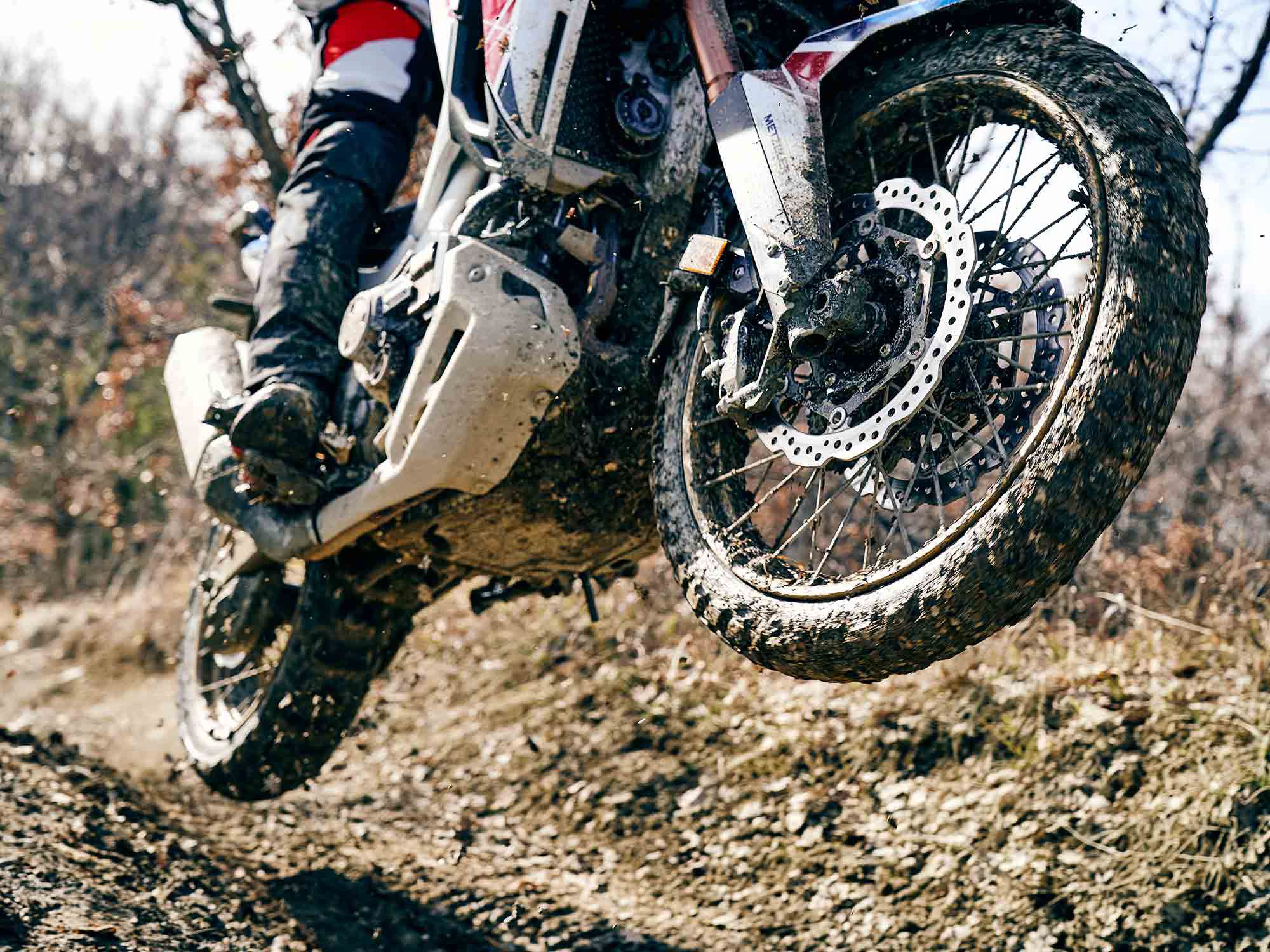 The new Metzeler Karoo 4 was made specifically for adventure bikes like the Honda Africa Twin.