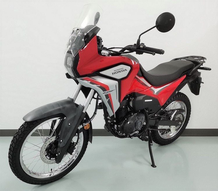 Leaked images suggest Honda’s new Asia-bound CRF190L will have Africa Twin-like styling cues.