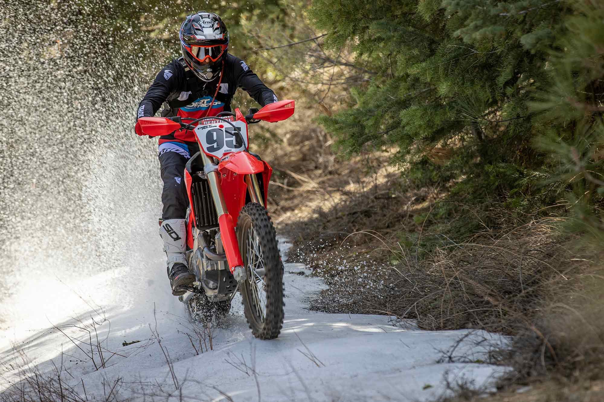 The 53.2 hp and 34.3 pound-feet of torque will get you through some snow if the terrain and temperature call for it.