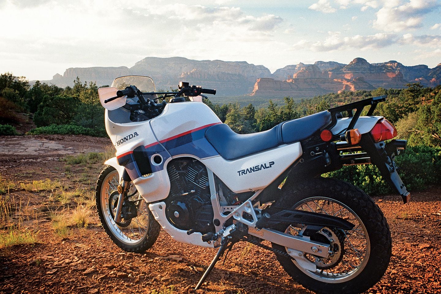 1989 Honda TransalpBig Red's Original ADV Bike for American