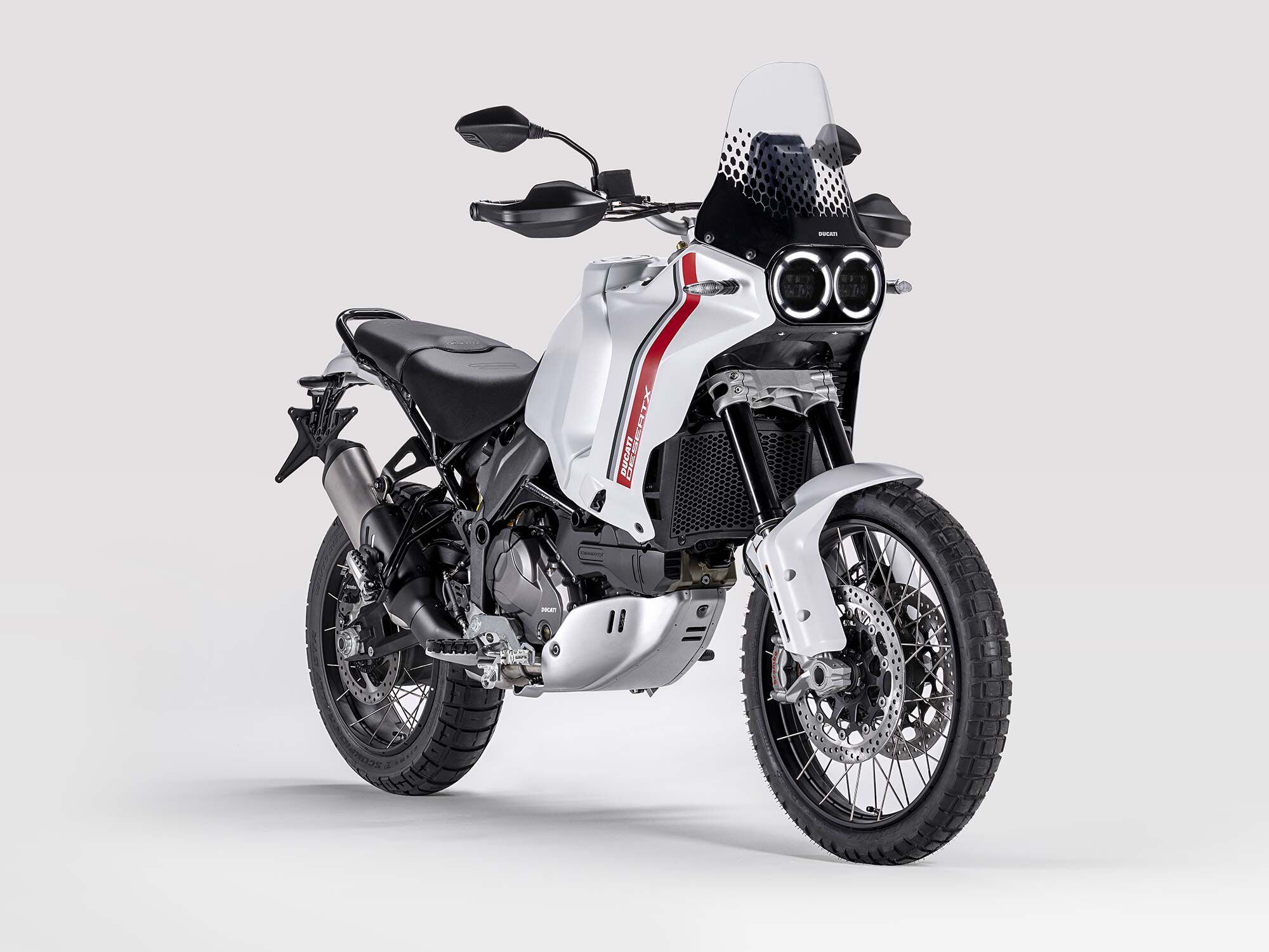 The Ducati DesertX will make its long-awaited debut to the United States in June of 2022, starting at $16,795.
