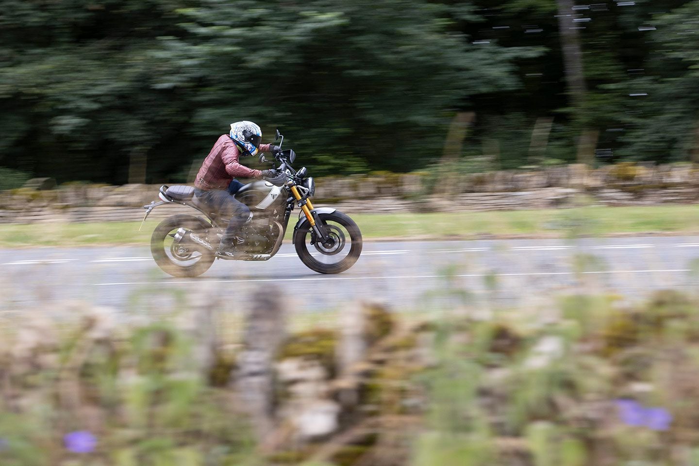 There’s plenty of performance to entertain despite the Scrambler 400 X being Triumph’s entry-level offering.