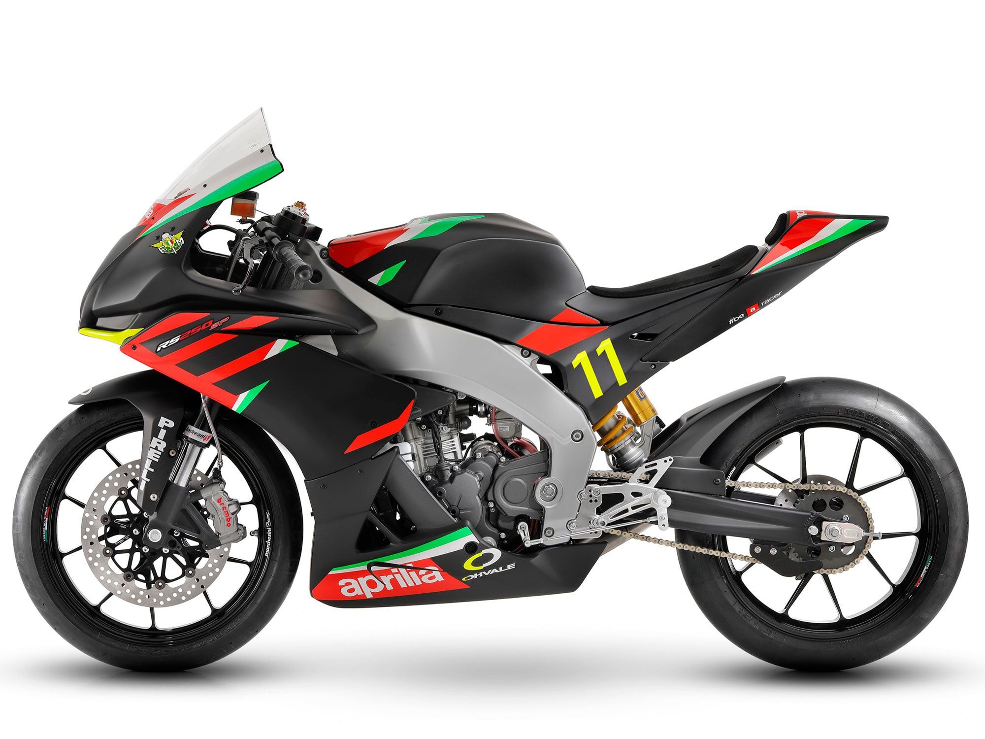 The success of last year’s RS 250 SP bike (it even made it over to the States) inspired the bigger 660 Trofeo model. No word on availability here yet.