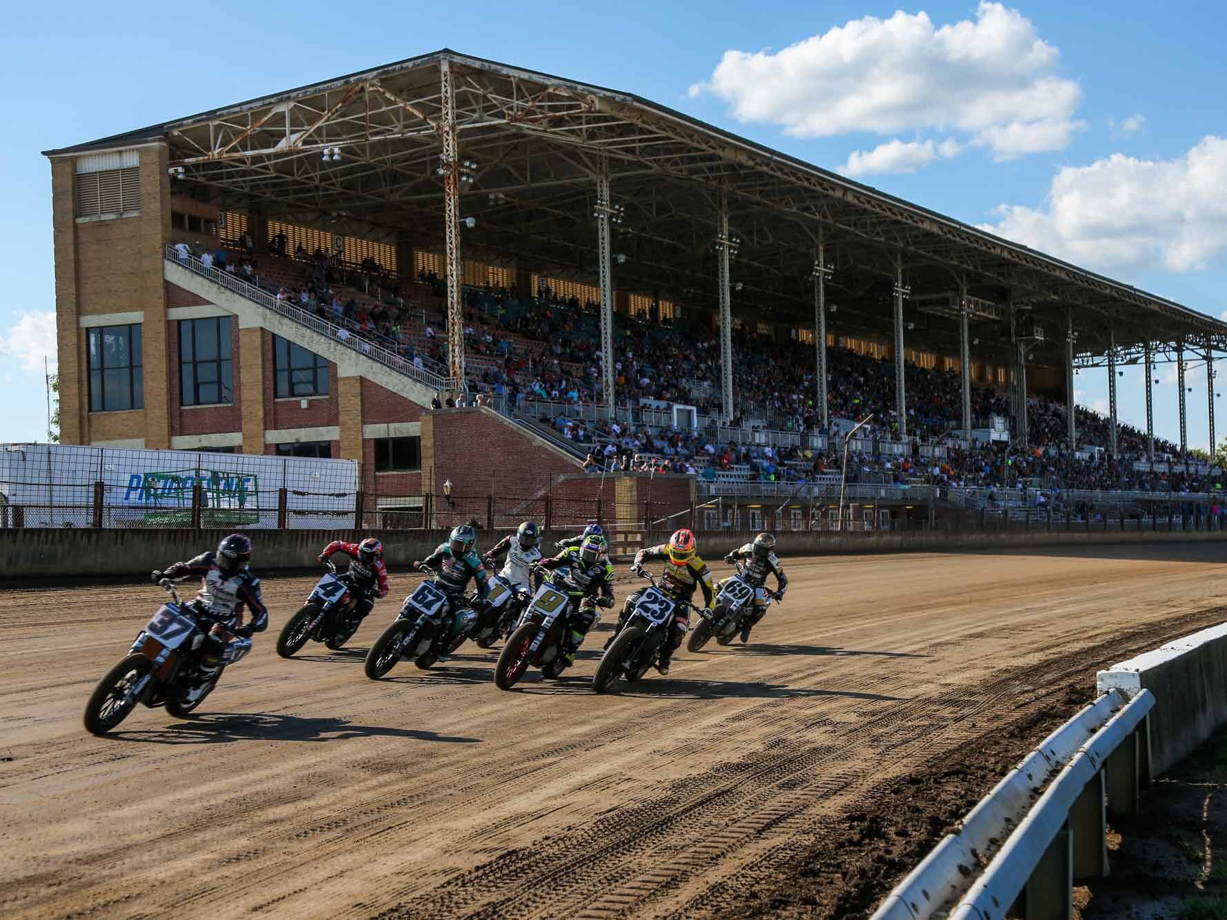 American Flat Track has a grassroots feel, even if a winning program is often anything but homegrown.