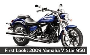 2009 Yamaha V Star 950 - First Look | Cycle World 2009 Yamaha V Star 950 - First Look | Cycle World