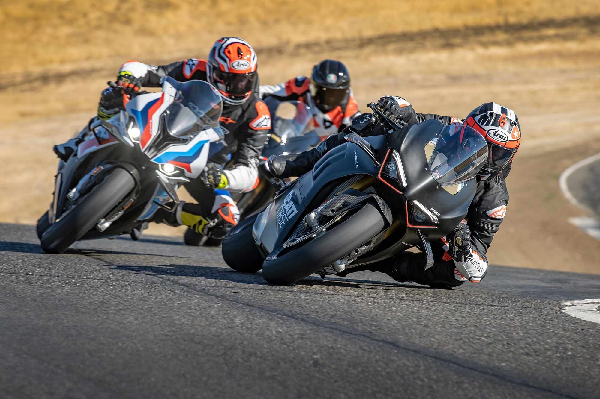 Sportbikes’ wheelbases have grown as power has increased, but are still relatively short in comparison to like “hyper” segments.