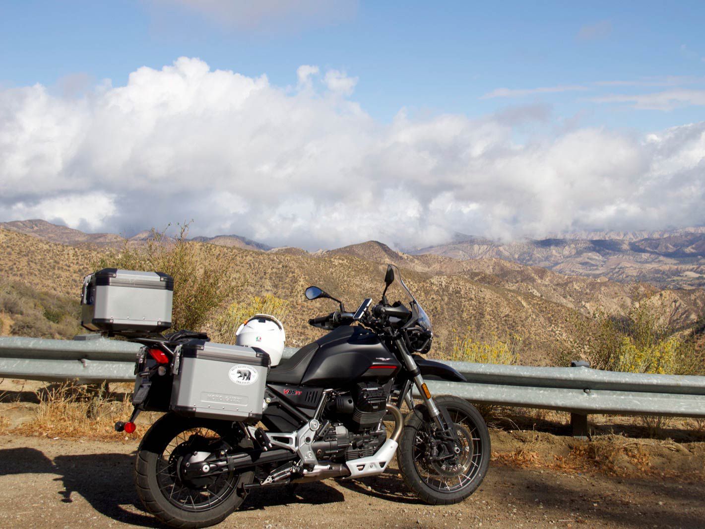 The V85 TT is set to provide comfort during the 2022 Moto Guzzi Experience trips.