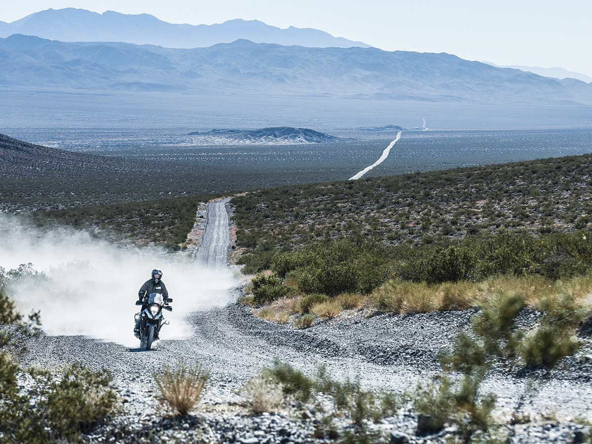 Surviving Death Valley On Suzuki's Middleweight Adventure Bike