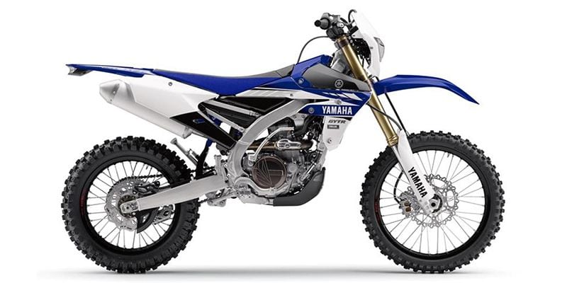 A 2017 Yamaha WR450F