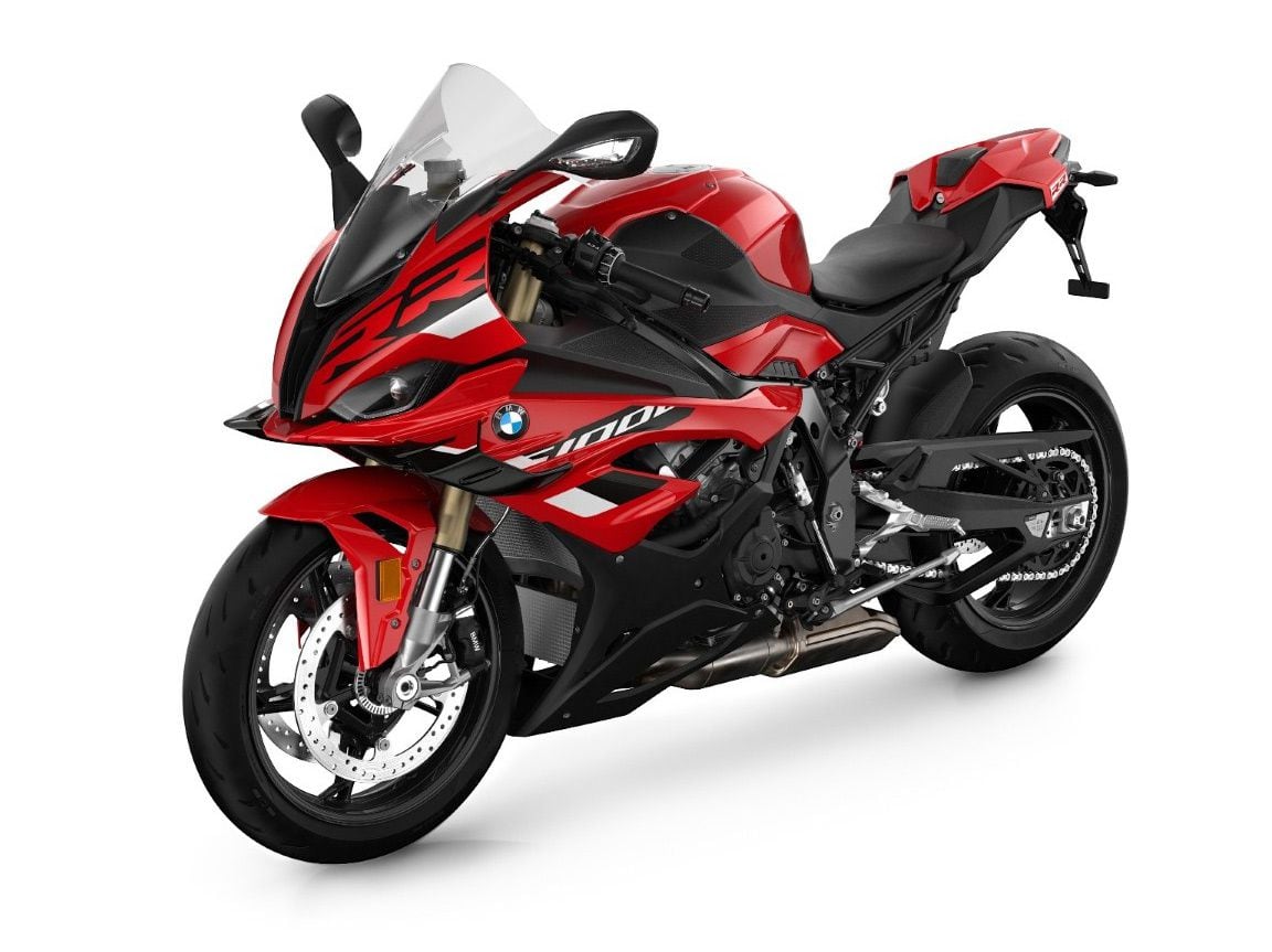 2023 BMW S 1000 RR In Racing Red.