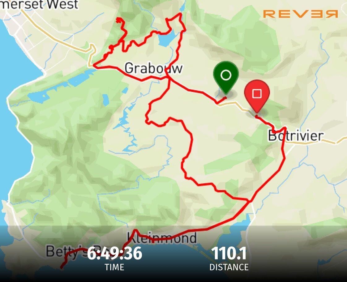 Day two route.