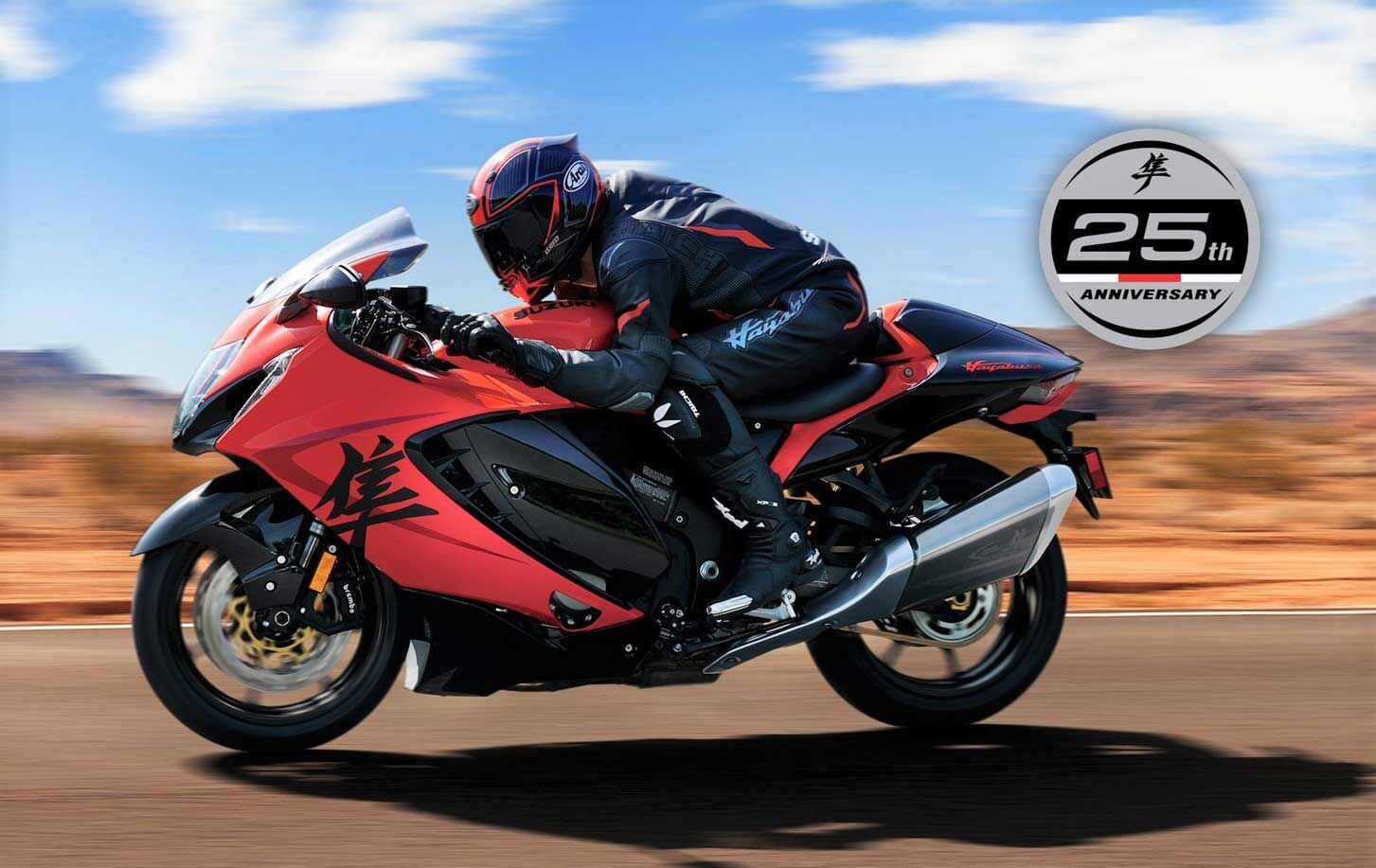 Suzuki Celebrates 25 Years of Hayabusa With Tribute Model Cycle
