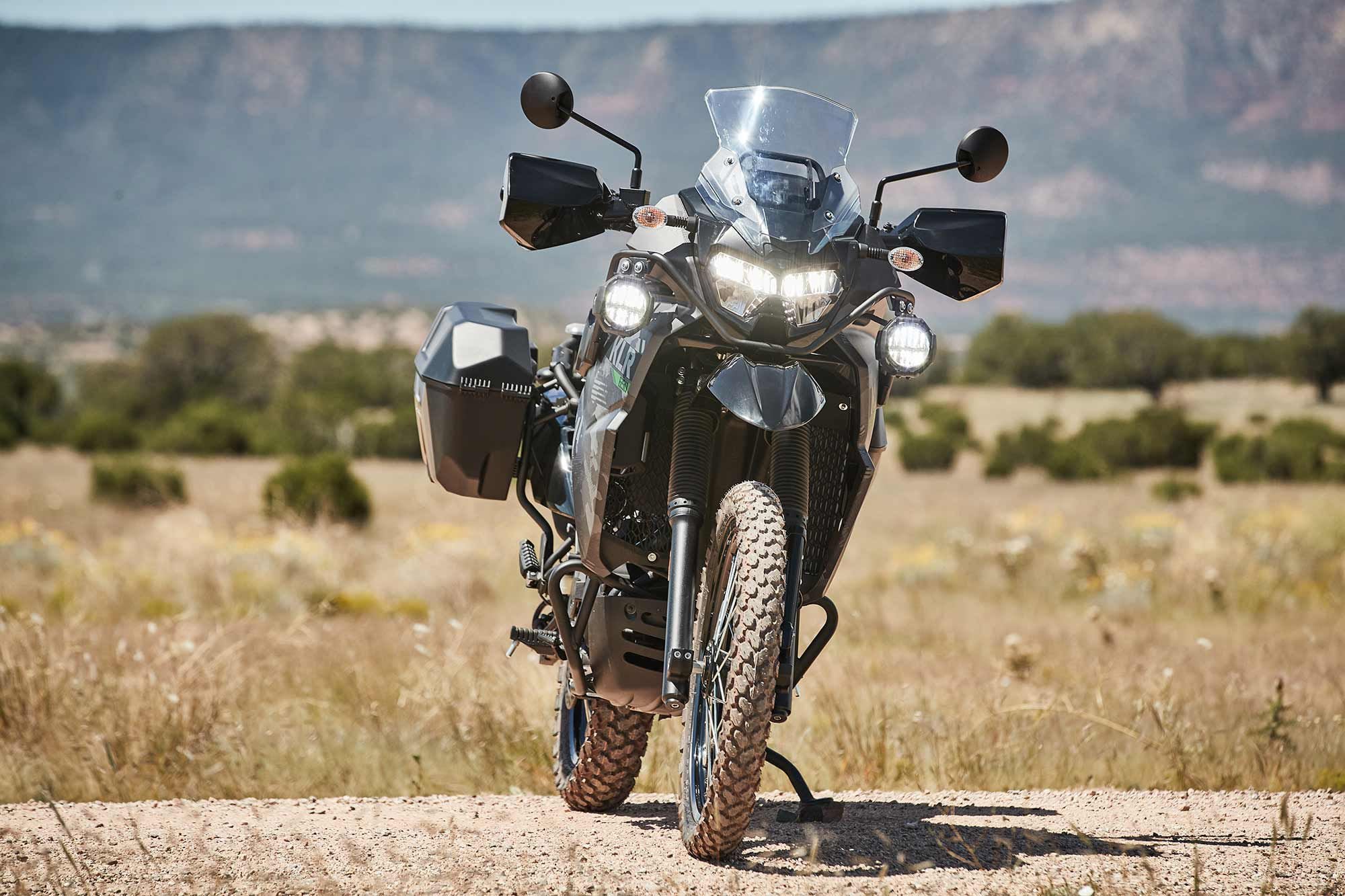 While the KLR650 doesn’t have any standout features, it doesn’t have many weaknesses—just what is needed from a trustworthy adventure companion.