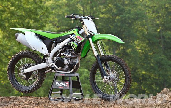 2012 Kawasaki KX450F Test Review- Kawasaki KX450F First Ride