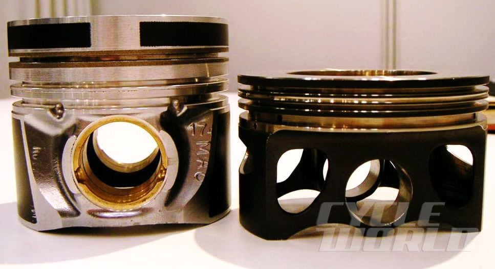 Steel Pistons Part 1 Is Steel a Better Material? Cycle World