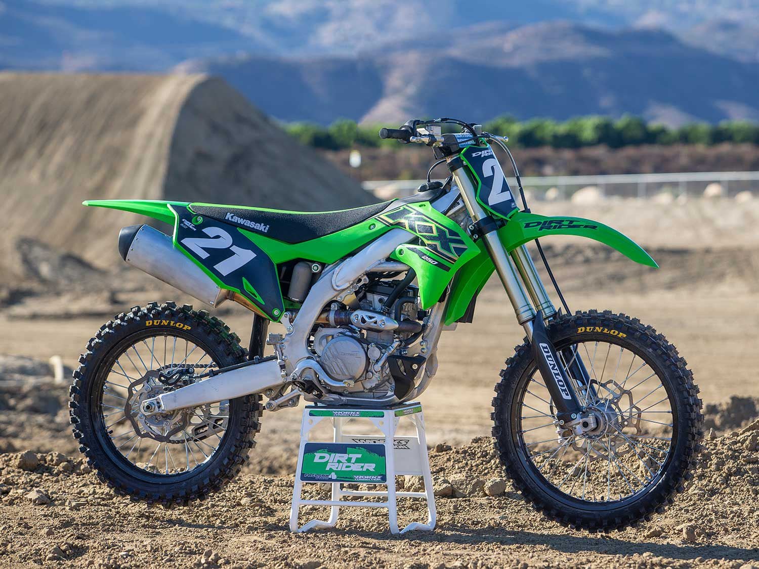The Kawasaki KX250 is the most significantly updated 250 four-stroke motocross bike of 2021. It is improved in many ways over its predecessor, but misses the mark in a few key areas in stock trim.