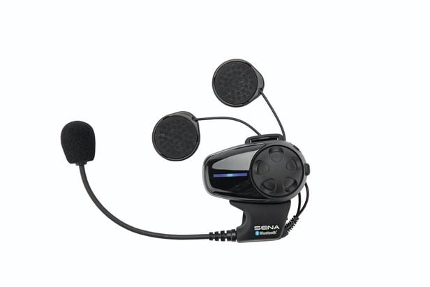 bluetooth sena motorcycle helmet Outforce Full Face integrated speakers and a microphone Sena OutForce DOT Full Face