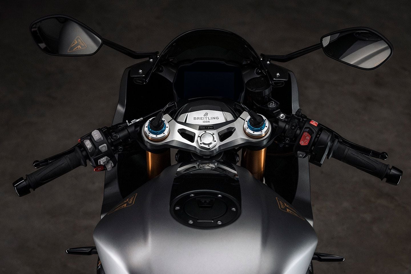 The run of limited-edition Speed Triples will number 270 worldwide.
