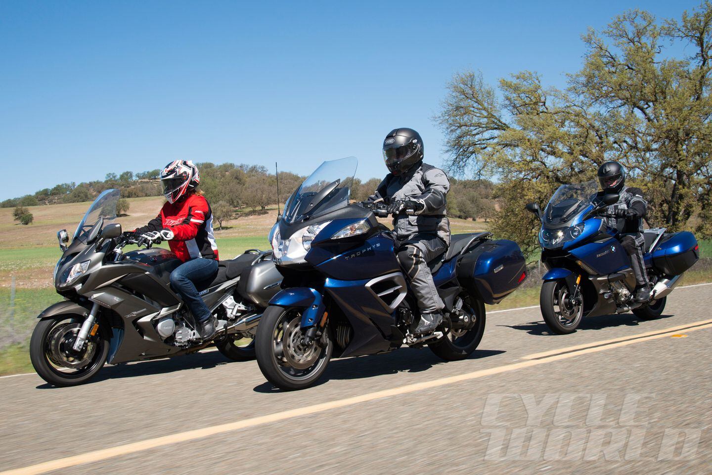2013 Sport Touring Motorcycles Comparison Review Photos Specs Cycle