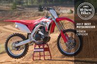 BEST MOTOCROSSER Honda CRF450R Cycle World