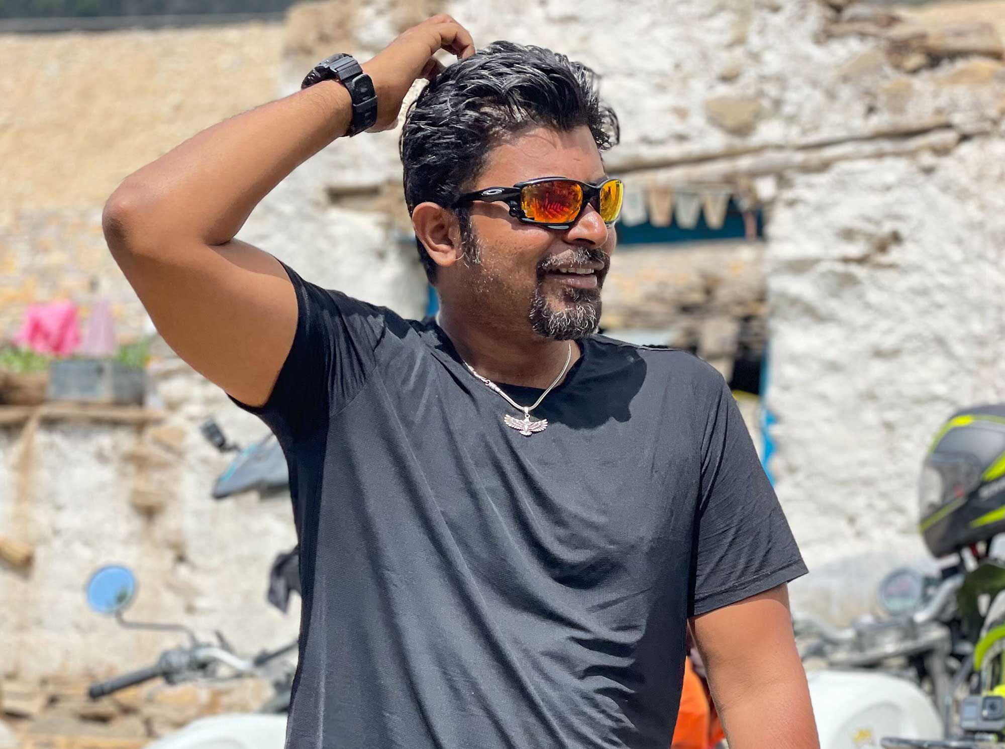 Royal Enfield Rides trail boss Santhosh Vijay Kumar.