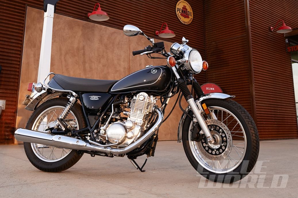 2015 Yamaha SR400 First Look Review Photos Specifications Price Cycle World