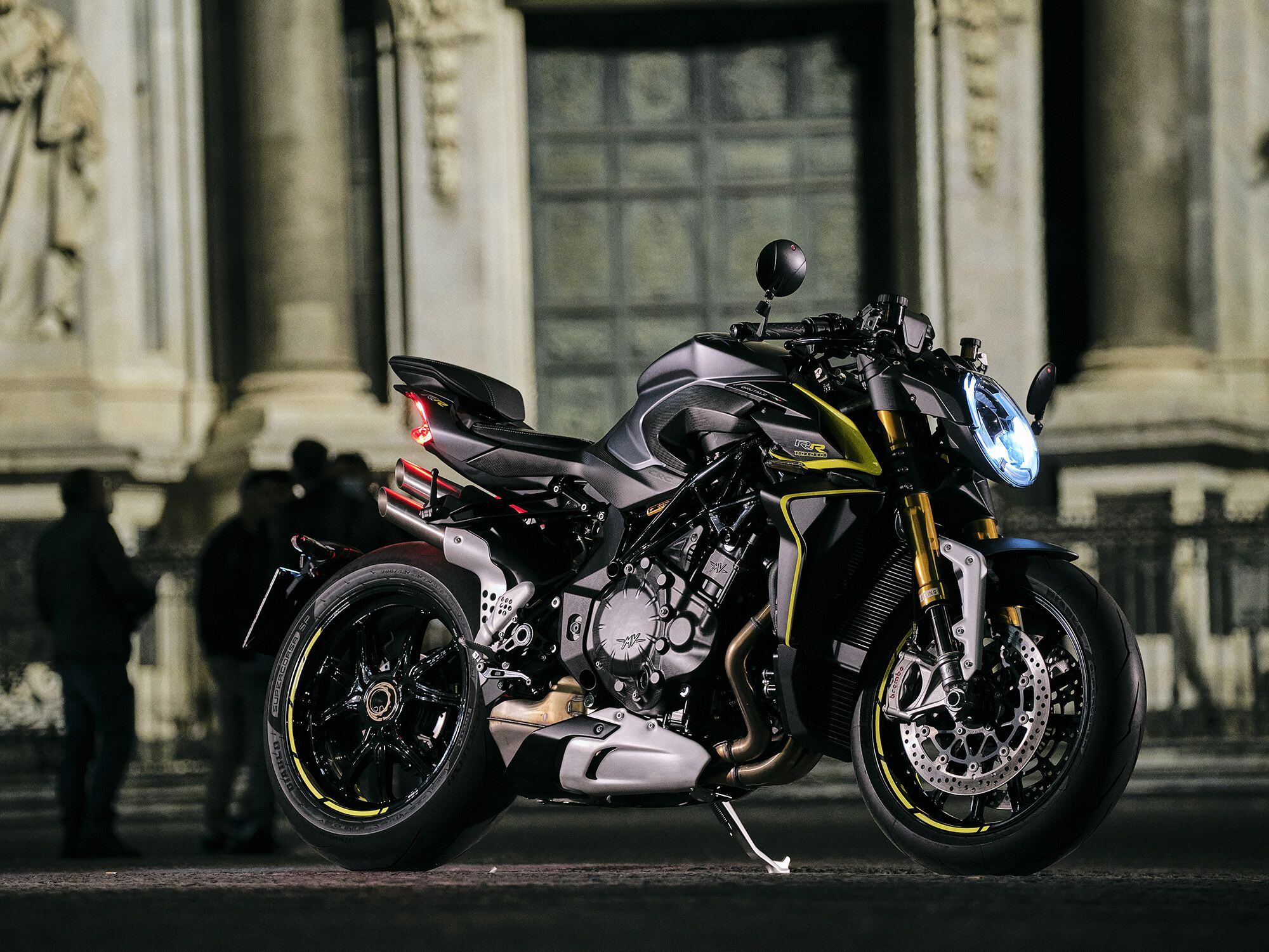 The Brutale is a daring machine—in its performance, and its appearance.