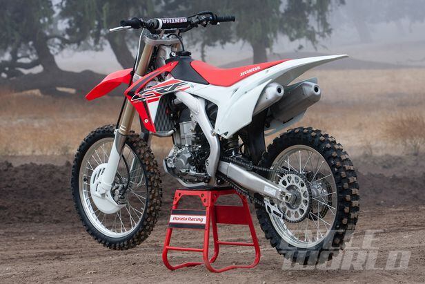 2015 Honda CRF450R Motocrosser First Ride Review Photos Specs