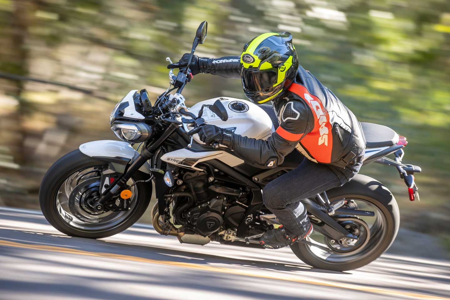 Any road, any where, the 765 R delivers a lot of performance.
