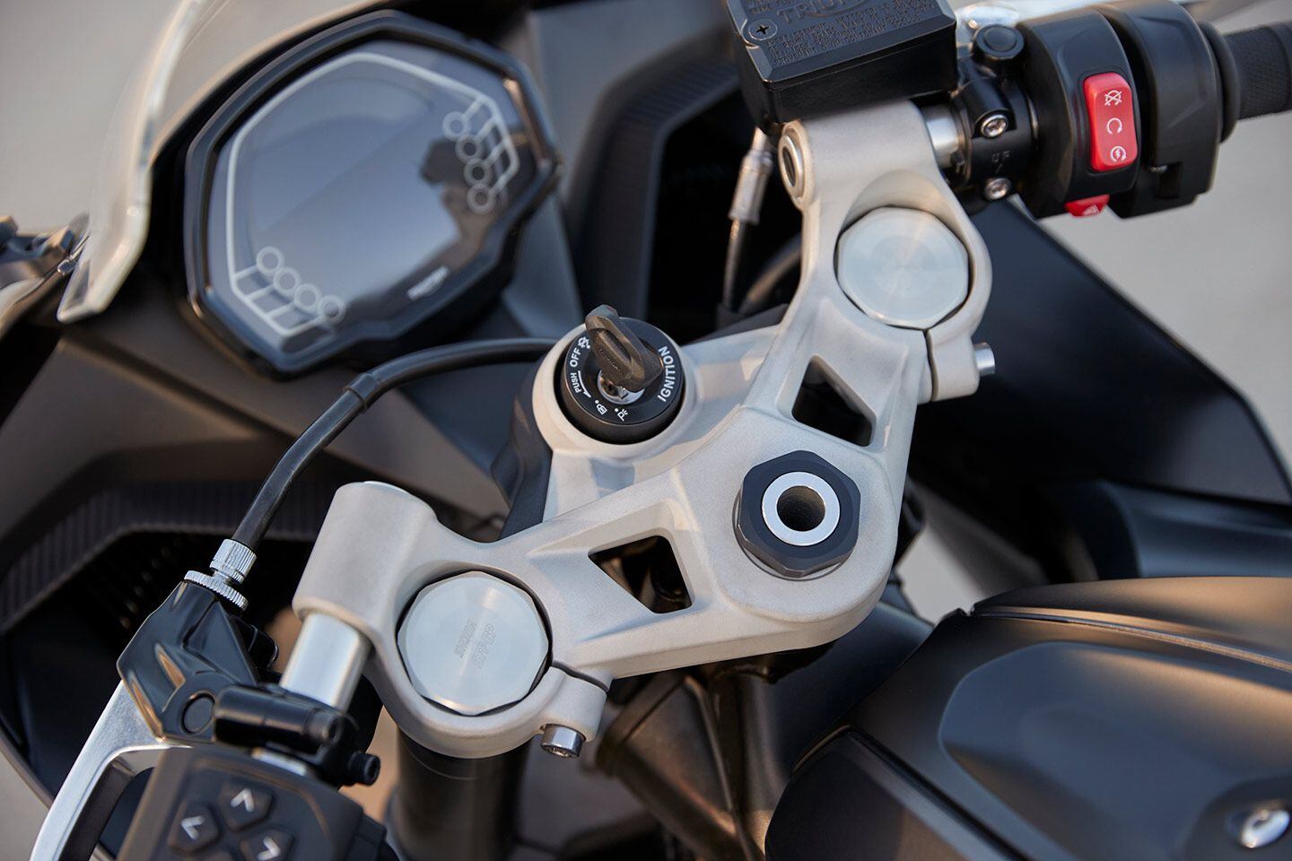 Cockpit view.