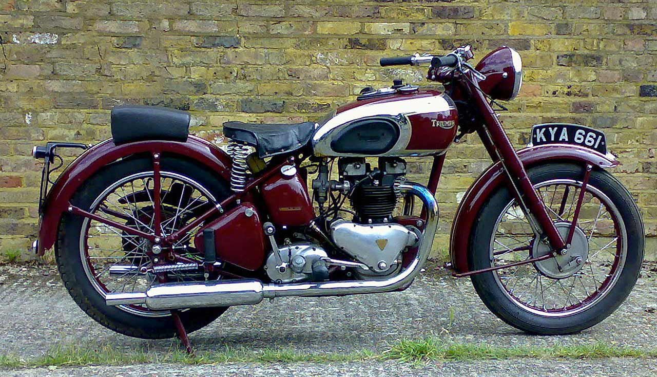 Triumph’s 1937 Speed Twin was the first really successful parallel twin.