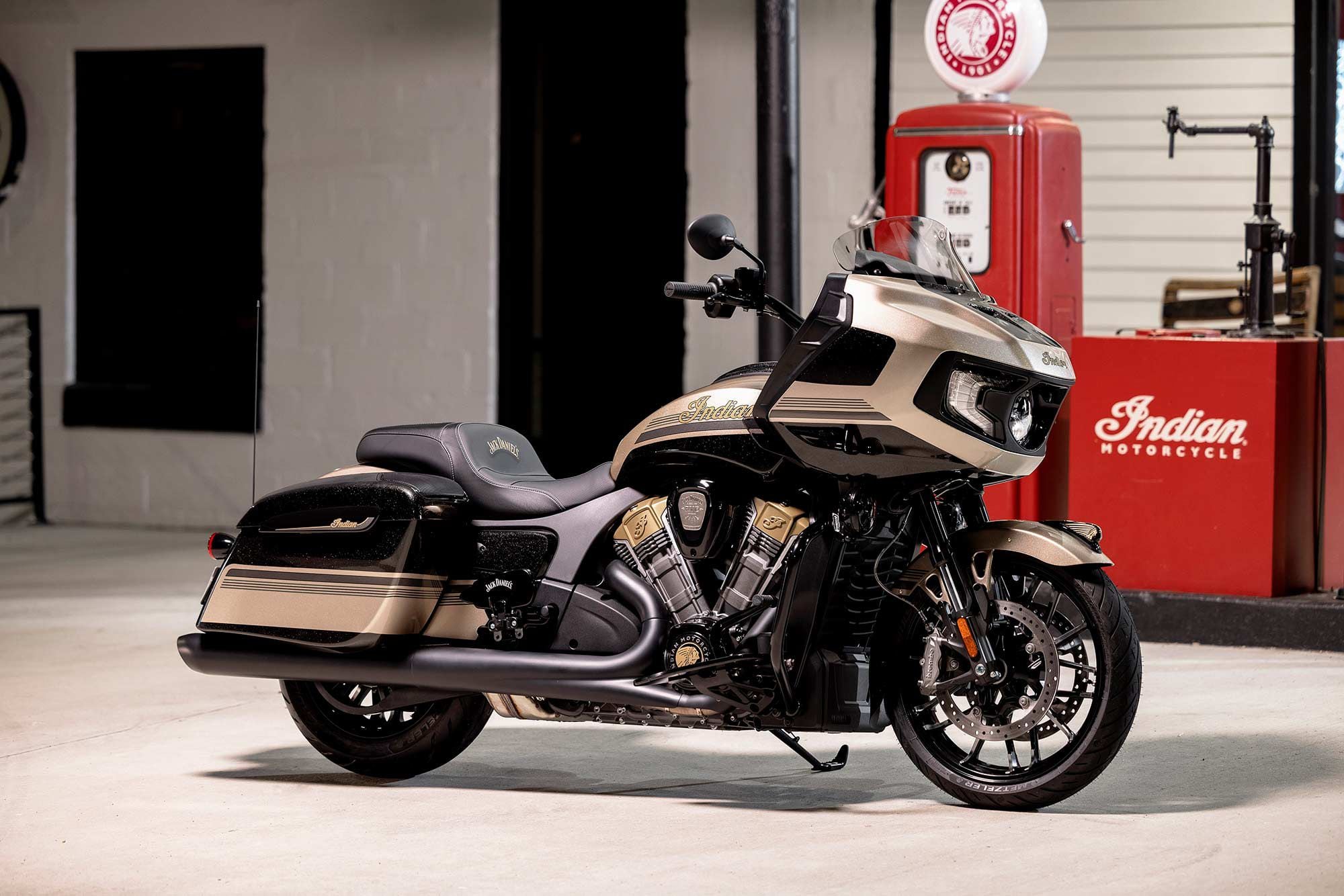 Just 107 units of the new 2022 Jack Daniel’s Limited Edition Indian Challenger Dark Horse will be available.