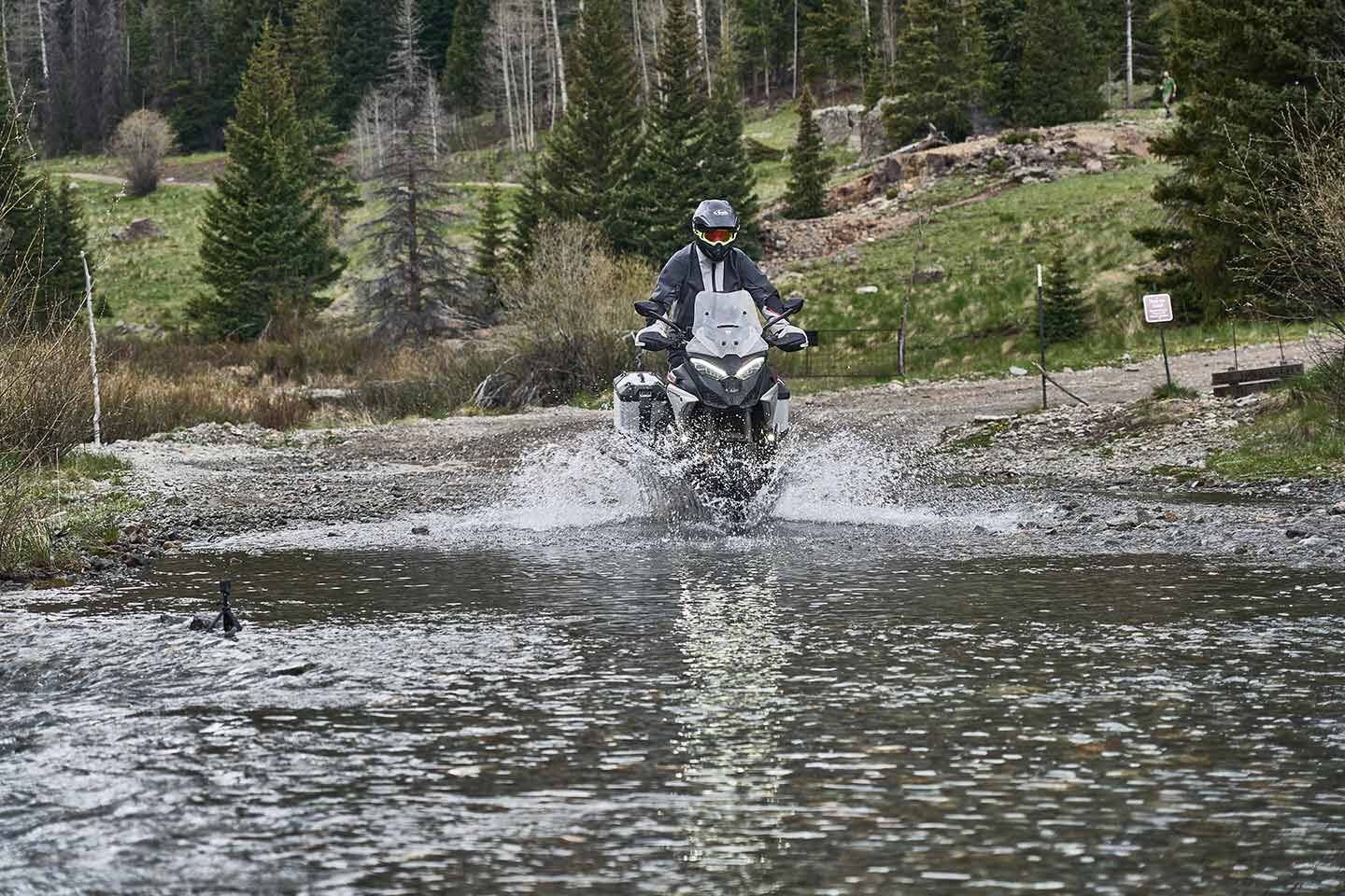 Cinnamon Pass was in full run-off mode with the snow melting and water running.