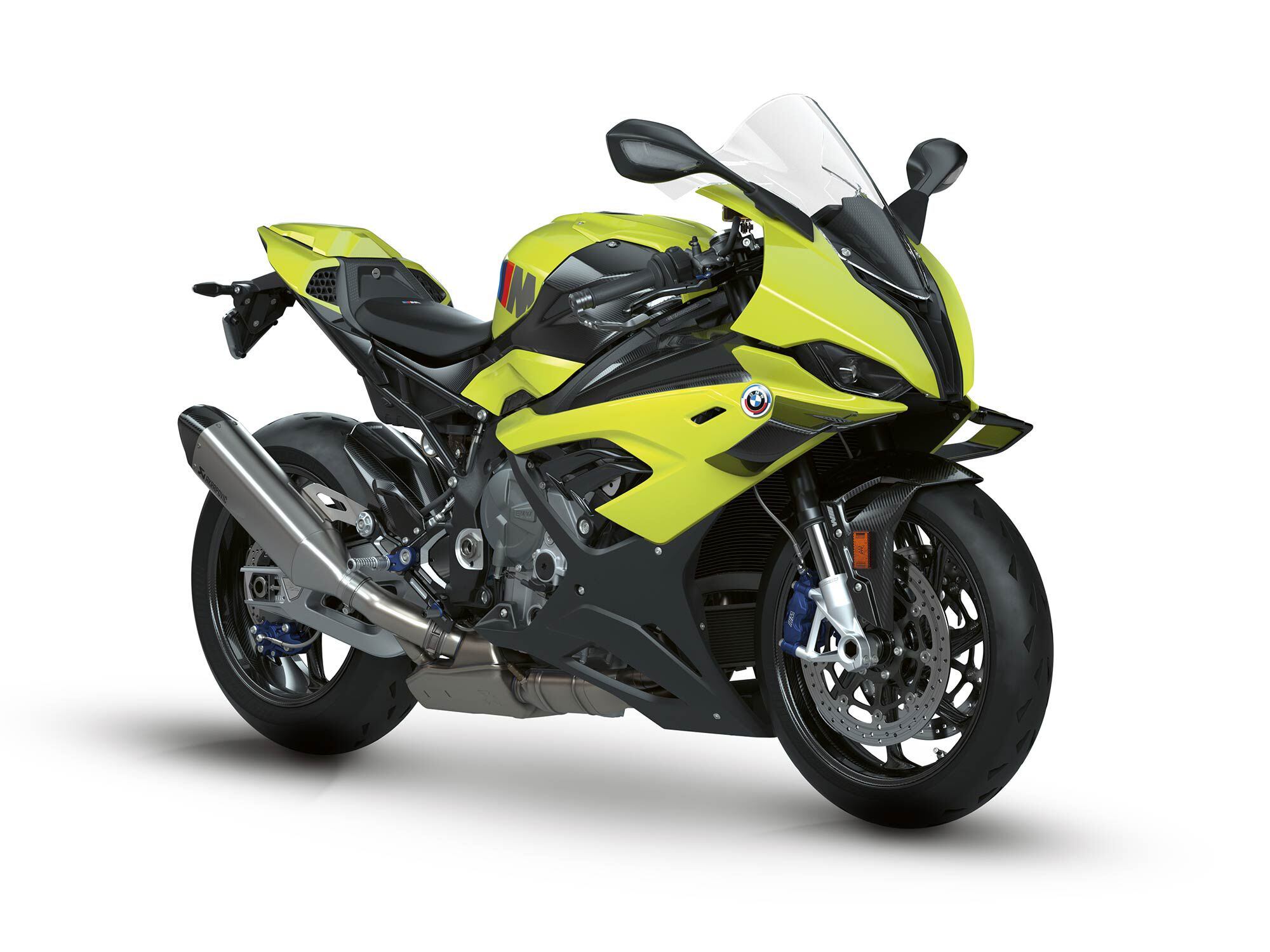 This M 1000 RR arrives with an M GPS lap timer and various M Anniversary badges.