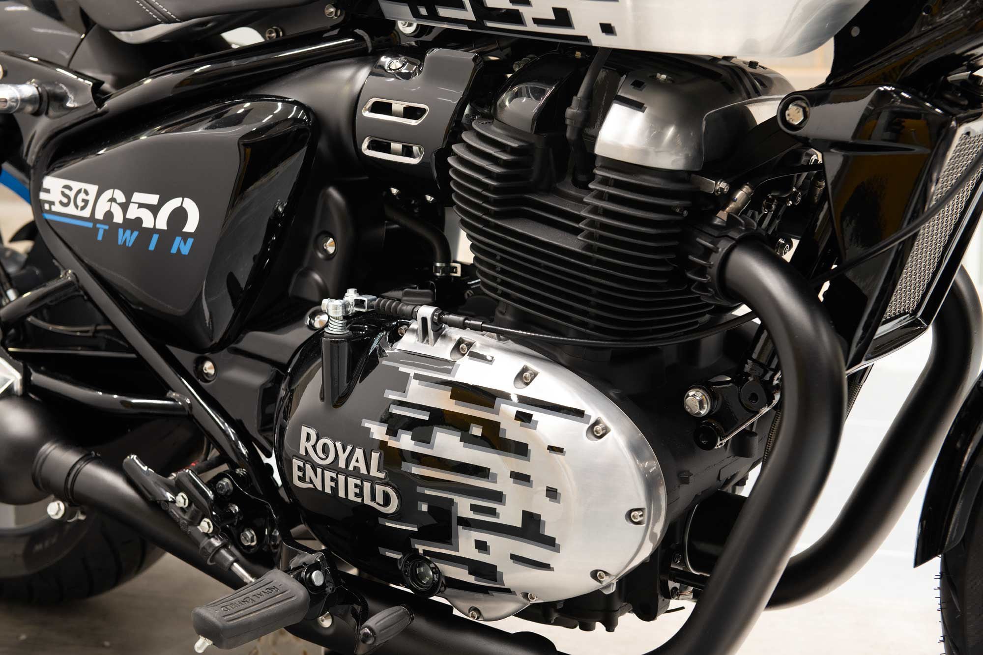 The SG650 is powered by the same 650 P-twin engine as the INT650 and Continental GT.