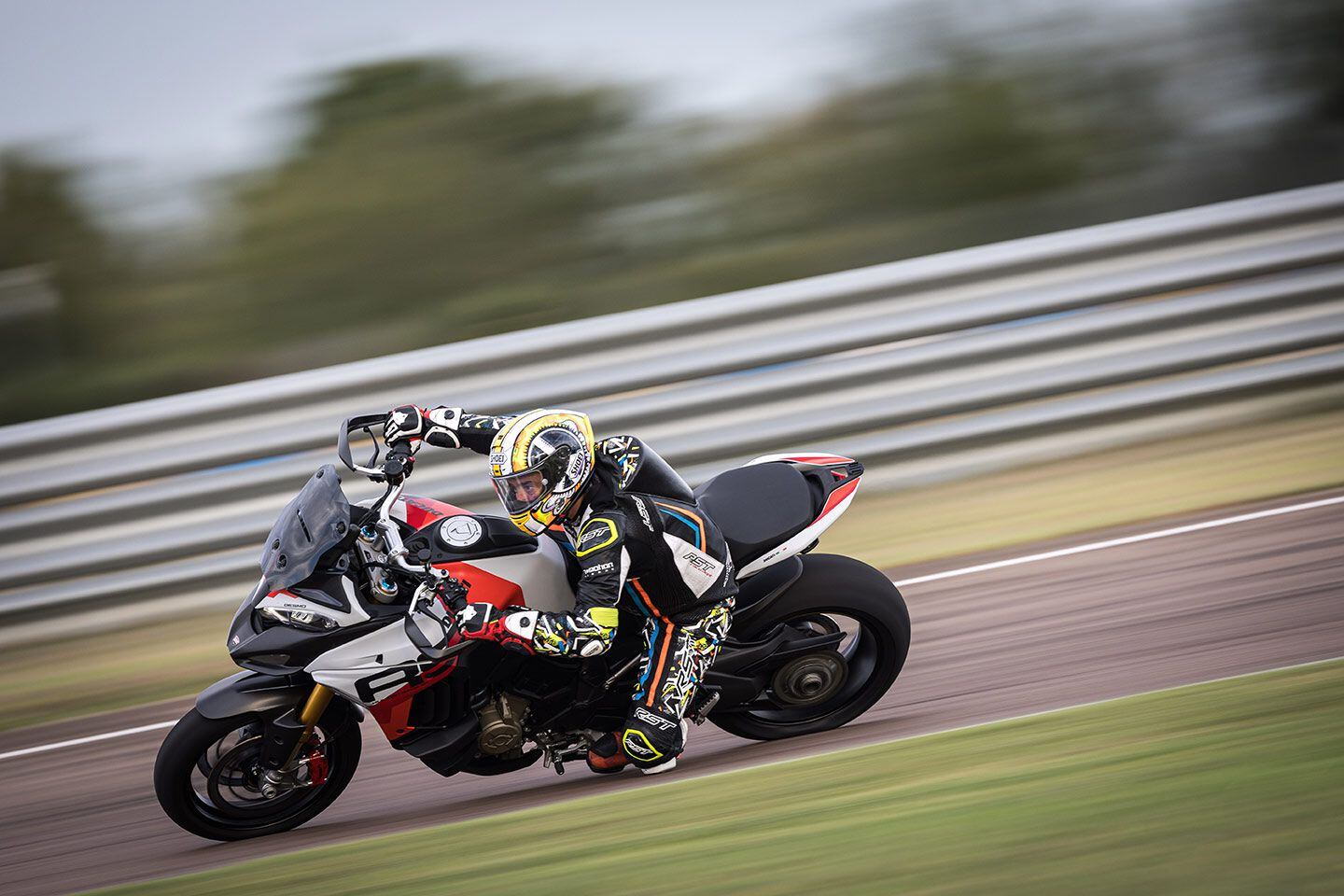 A Panigale on stilts might be the best description of the 2024 Multistrada V4 RS.