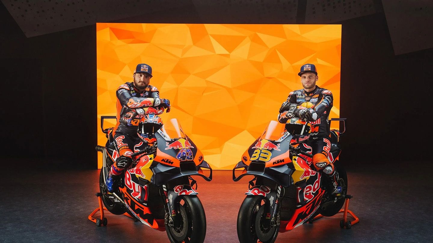 Red Bull KTM is one of the stronger rivals to the Ducati machine.