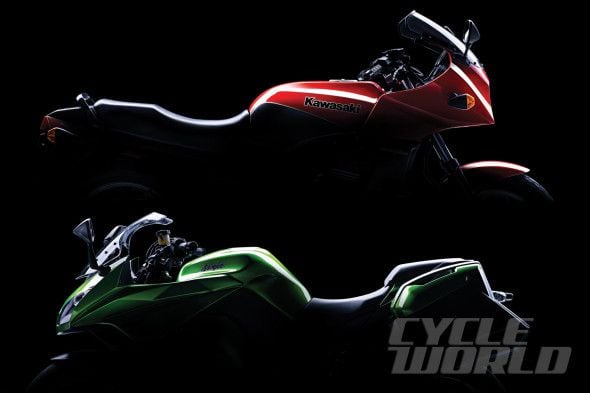 Kawasaki Ninja Sportbike Turns 30- 1984 GPz900 to 2014 Ninja 1000