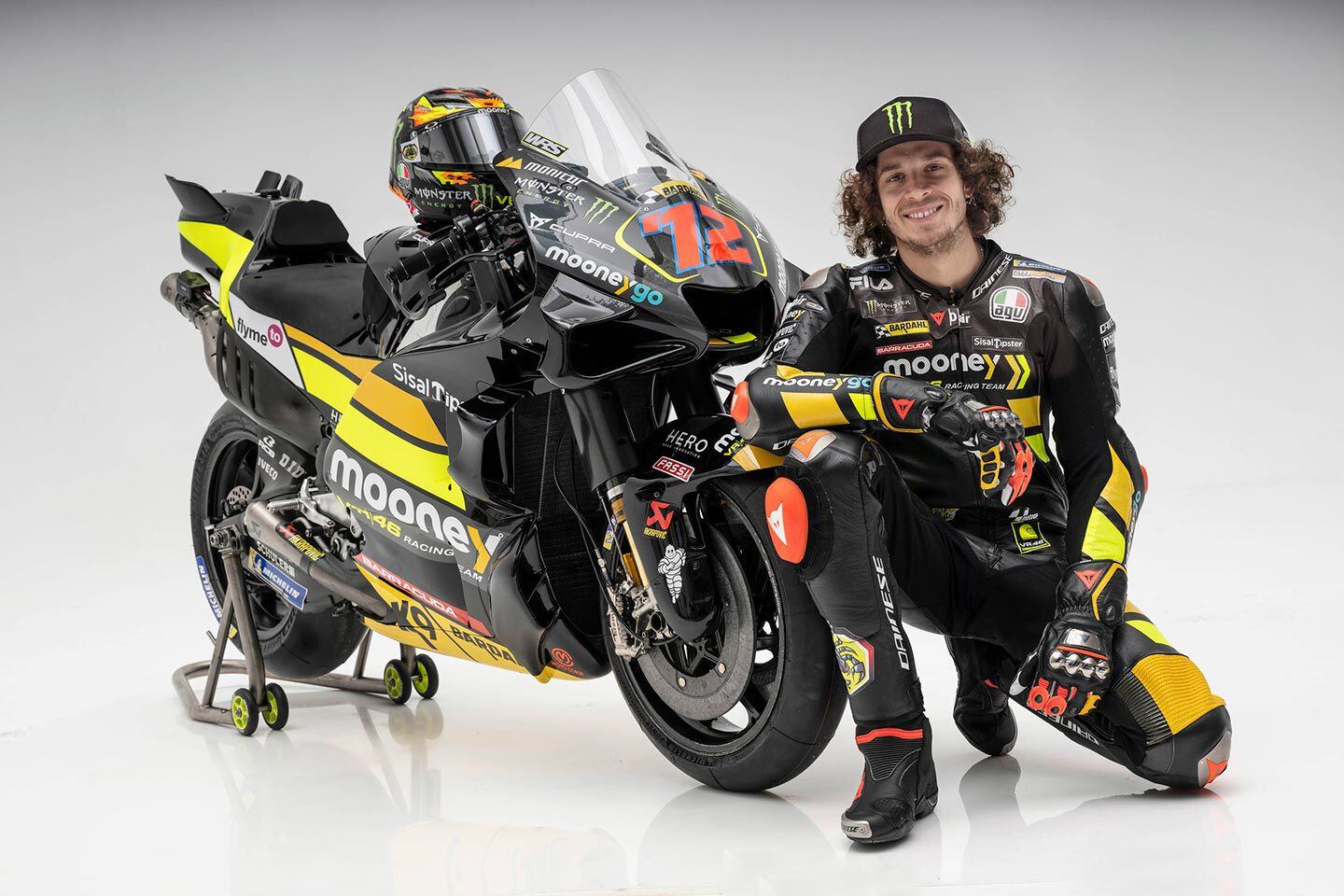 Bez is easygoing and always seems to be having fun, much like his boss Valentino Rossi.